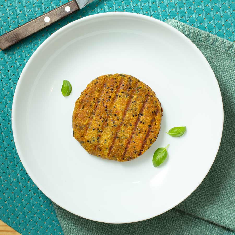 Hambúrguer de Quinoa